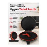 ThermoAD Yedek Parça Lastik 28 Cm Hamsi Tava
