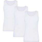 Thermoform Bambu Erkek Atlet Beyaz 3'lü Paket - S