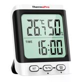 Thermopro Tp152 8,5" Lcd Ekranlı İç Mekan Dijital Sıcaklık Ve Nem Ölçer Termometre