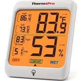 Thermopro Tp53 Termometre İç Mekan Dijital Sıcaklık Ve Nem Ölçer