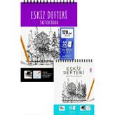 Thinkbook Eskiz A5, A4 Spiralli Defter 2'li Set