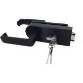Thoor THR-1100-MBAL Thoor Round Cam Kapı Kilidi - Siyah