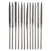 Three Files 14 cm 12 Parça Saatçi Eğe Seti