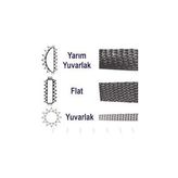 Three Files EĞATH08 Düz 8 25 cm Ağaç Törpüsü