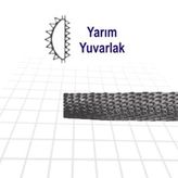 Three Files Yarım Yuvarlak Eğe - İnce 6" Thryyı6