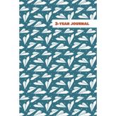 Three-Year Journal: One Line a Day: Paper Planes Edition