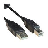 Ti-Mesh Usb 2.0 M / Usb 2.0 B M Dönüştürücü Kablo - 3 M - Siyah