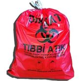 Tibbi Atık Poşeti 55*60CM 25 Adet Kalın 1 Rulo