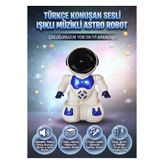 Tıfıl Toys Türkçe Konuşan 30 CM Sesli Işıklı 4 Farklı Şarkı Söyleyen Gerçekçi Yürüyen Oyuncak Robot