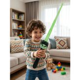 Tıfıl Toys Yeşil Dev Kahramını Temalı Işıklı Sesli Sensörlü Oyuncak Silahı