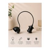 TIGEA Accessories SİYAH E-27 DUY AVİZE ASKI TAKIMI TEKLİ (1 ADET)