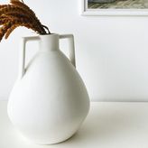 Tile Seramik Vazo Beyaz