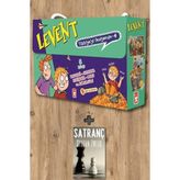 Timaş Çocuk Levent Iz Peşinde 1 Set - (5 Kitap) + Satranç