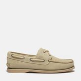 Timberland Classic Boat 2 Eye TB0A4187EVV1 Yeşil Hakiki Deri Erkek Tekne Ayakkabısı