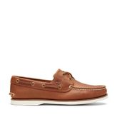 Timberland Classic Boat 2 Eye TB0A43V98771 Açık Kahverengi Hakiki Deri Erkek Tekne Ayakkabısı