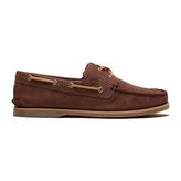 Timberland Classic Boat TB0A4187EIV1 Dark Brown Koyu Kahverengi Süet Deri Erkek Tekne Ayakkabısı