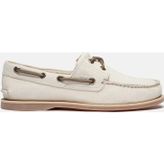 Timberland Classic Boat TB0A4187EX41 Natural Beige Bej Nubuk Deri Erkek Tekne Ayakkabısı