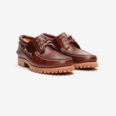Timberland Erkek 3-Eye Lug Handsewn Kahverengi Tekne Ayakkabısı