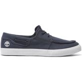 Timberland Mylo Bay TB0A2NWAEP41 Kanvas Dark Blue Canvas Lacivert Erkek Tekne Ayakkabısı