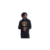 Timberland TB0A2BJHP561 Core Logo P/O Hood Bb Kapüşonlu Normal Kalıp Desenli Siyah Erkek Sweatshirt