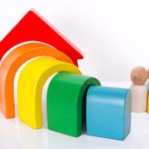 tiny wood WALDORG EVİ GÖKKUŞAĞI PEMPE