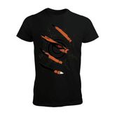 Tisho Naruto Siyah Erkek T-shirt