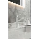 Titanium Design Manolya Beyaz Lavabo Bataryası