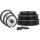 Titantum Tencere Seti 7 Parça - Siyah