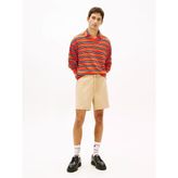 Tjm Lınen Blend Pull-On Short Erkek Bej Şort - Dm0dm22825