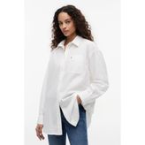 Tjw Kadın Oversize Essential Beyaz Gömlek Ext