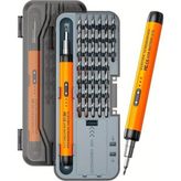 TK-S001 Mini Şarjlı Tornavida Seti, 600MAH Type-C, 28 Parça, Manyetik Hassas Uçlu - Genel