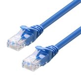 Tkz Lunatic 10 METRE Cat6 Rj45 Lan Kablosu UÇLARI FABRİKASYON TAKILI Bilgisayar Modem İnternet Ethernet Kablosu (MAVİ, 10 METRE)