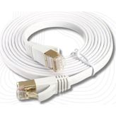 Tkz Lunatic 5742 Cat7 Rj45 Modem Internet Kablosu 3 Metre 10gbps 600mhz UÇLARI FABRİKASYON TAKILI Bilgisayar Modem İnternet Ethernet Kablosu (3 Metre)