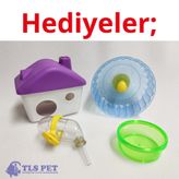 Tlspet İthal Hamster Kafesi Hediyeli !