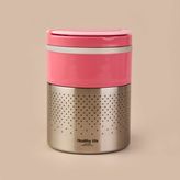 Tohana 1.5 lt Pembe 2 Katlı Çelik Yemek Termosu
