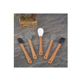Tohana Silikon Spatula Kaşık Seti 5 Parça