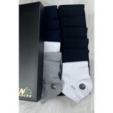 Tolin Erkek 12 li Bambu Patik Çorap Seti 10538