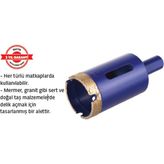 Tomax ELMASLI MERMERGRANİT PANÇ 28 mm - Gri