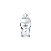 Tommee Tippee Closer to Nature Cam Biberon, 250 ml, Şeffaf