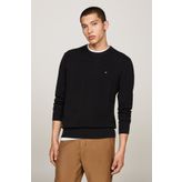 Tommy Hilfiger Erkek Kazak MW0MW36347 Siyah
