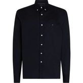 Tommy Hilfiger Erkek Lacivert Core Flex Gömlek - Siyah