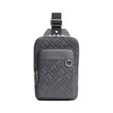 Tommy Hilfiger Gri Erkek Postacı Çantası TH FLAG SLINGPACK