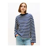 Tommy Hilfiger kadın gold button terry sweatshirt