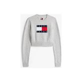 Tommy Hilfiger Kadın Gri Triko Kazak