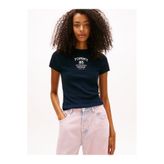 Tommy Hilfiger Kadın TJW Regular Varsity SS T-shirt