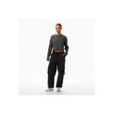 Tommy Hilfiger Loose Cargo Kadın Siyah Pantolon