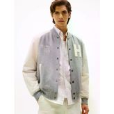 Tommy Hilfiger MIX MEDIA VARSITY BO, P01 Gri Erkek Ceket