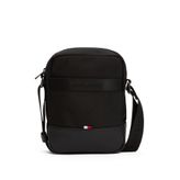 Tommy Hilfiger Nylon Postacı Çantası, Mini, AM0AM13472, Siyah, Erkek