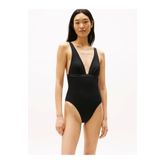Tommy Hilfiger Plunge One Pıece Rp Ext Kadın Mayo Uw0uw05845bds