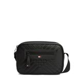 Tommy Hilfiger Siyah Erkek Postacı Çantası TH CORP TEXTURE CAMERA BAG